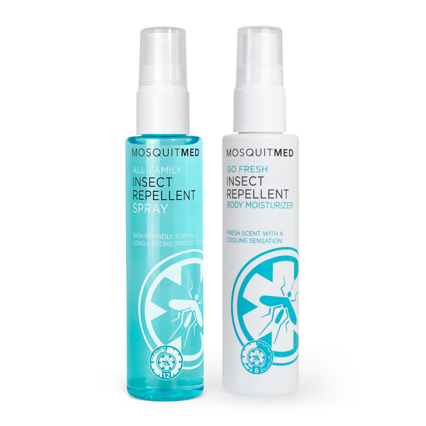 2 pcs Insect repellent Travel Gift set ‘GoFresh’ MOSQUITMED