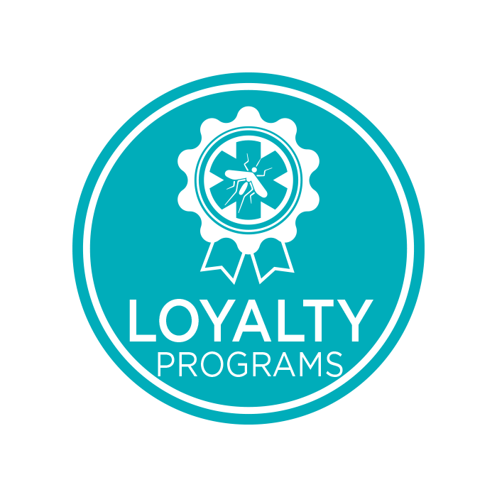 Loyalty programs with insect repellents