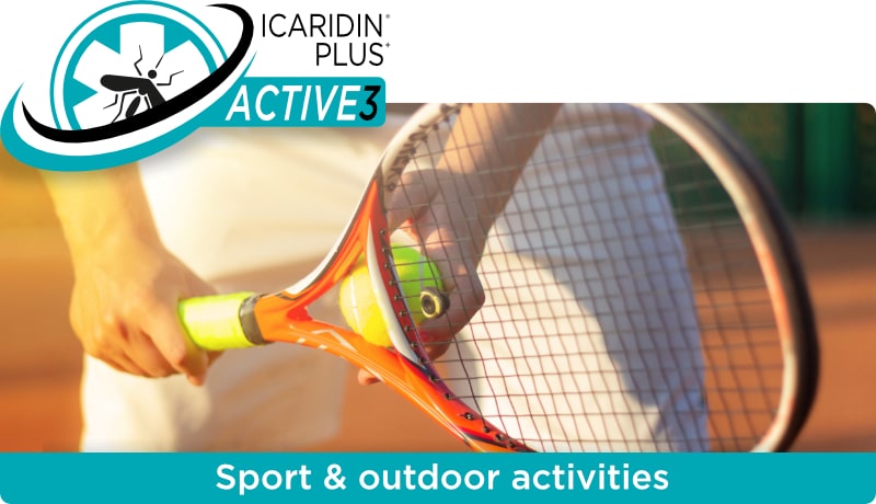 Icaridin PLUS Active3 For Sport & outdoor activities